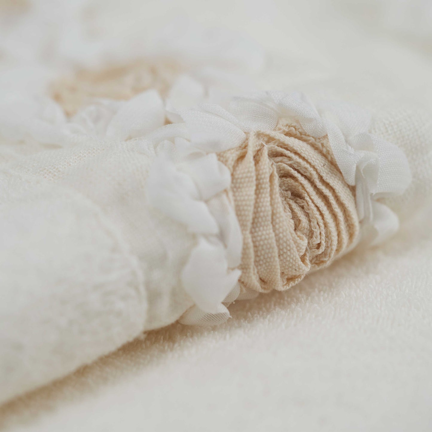 牡丹刺绣棉质浴巾