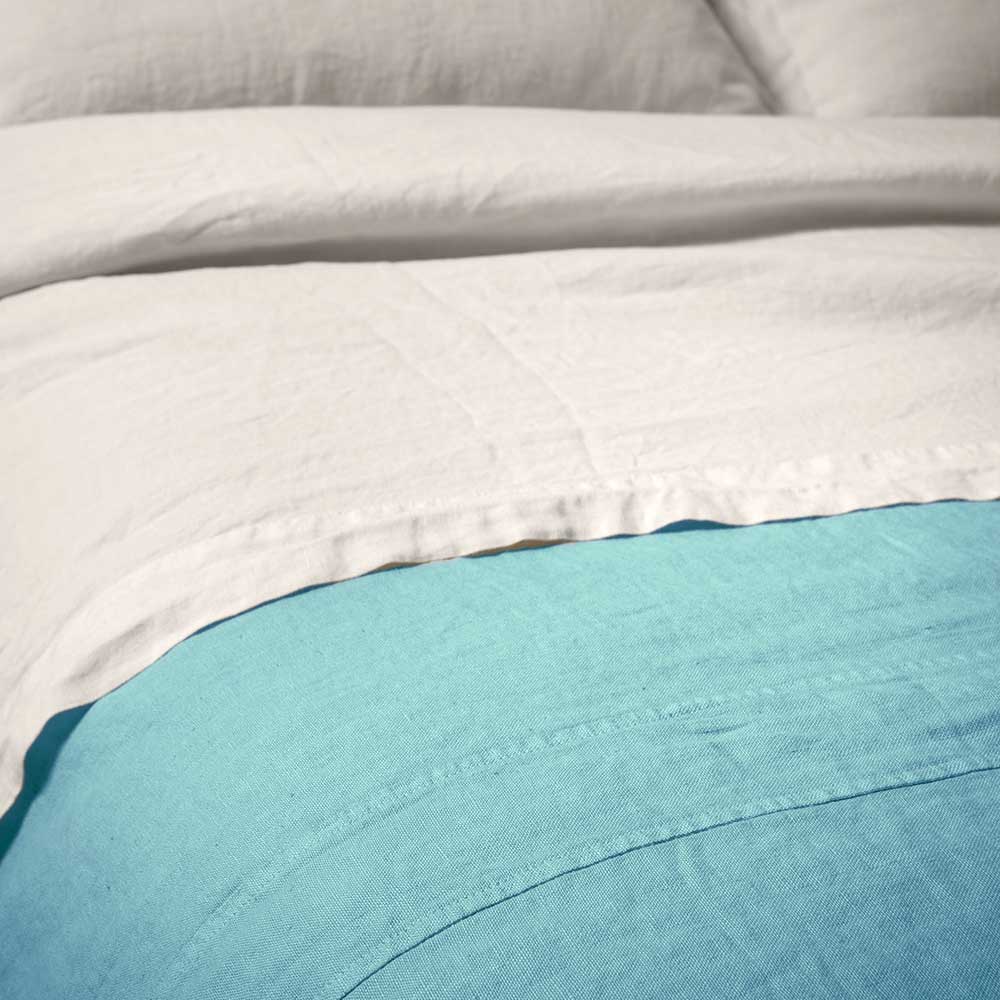 Copriletto con cucitura ribattuta centrale * ULTIMO PEZZO