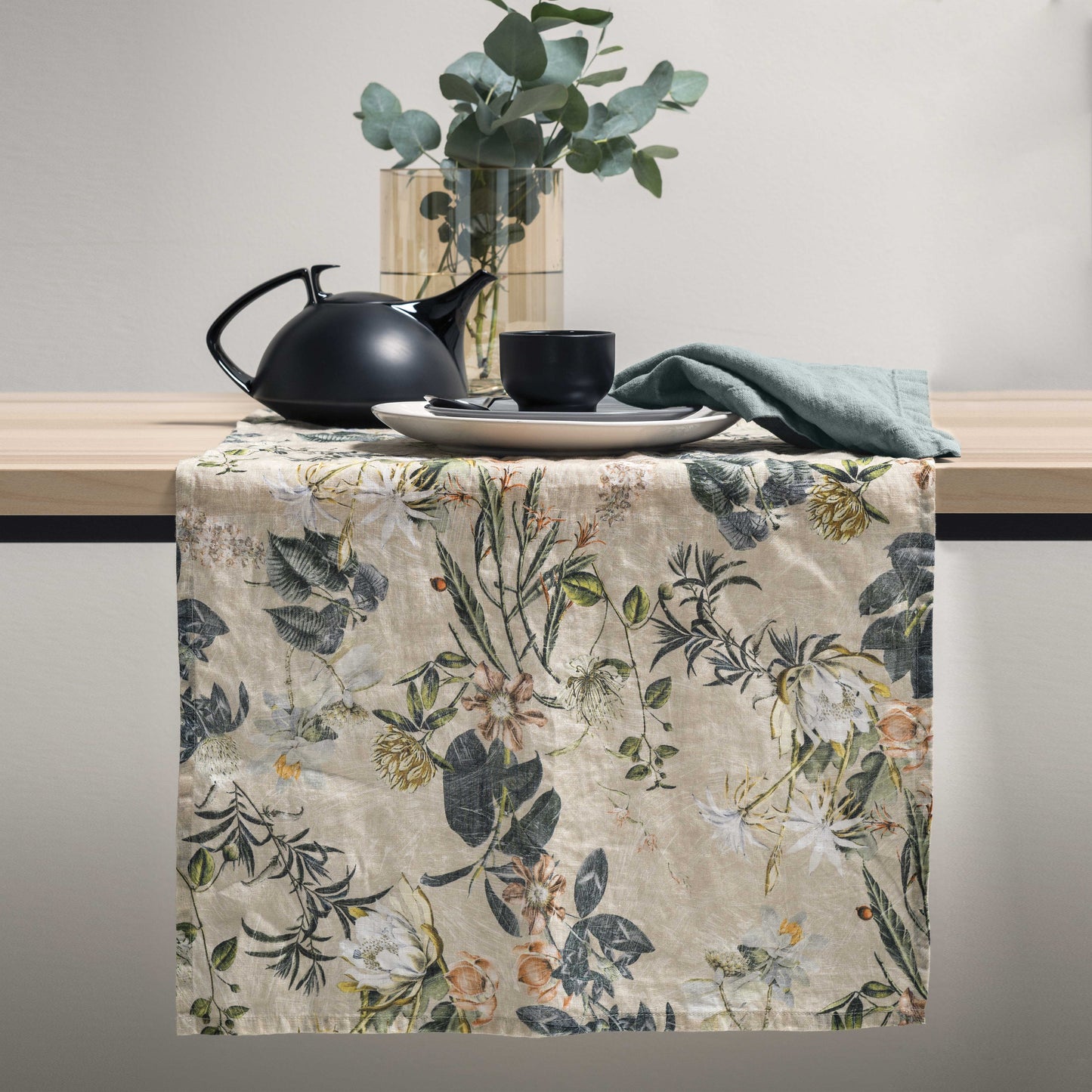 Herbarium 印花亚麻跑鞋