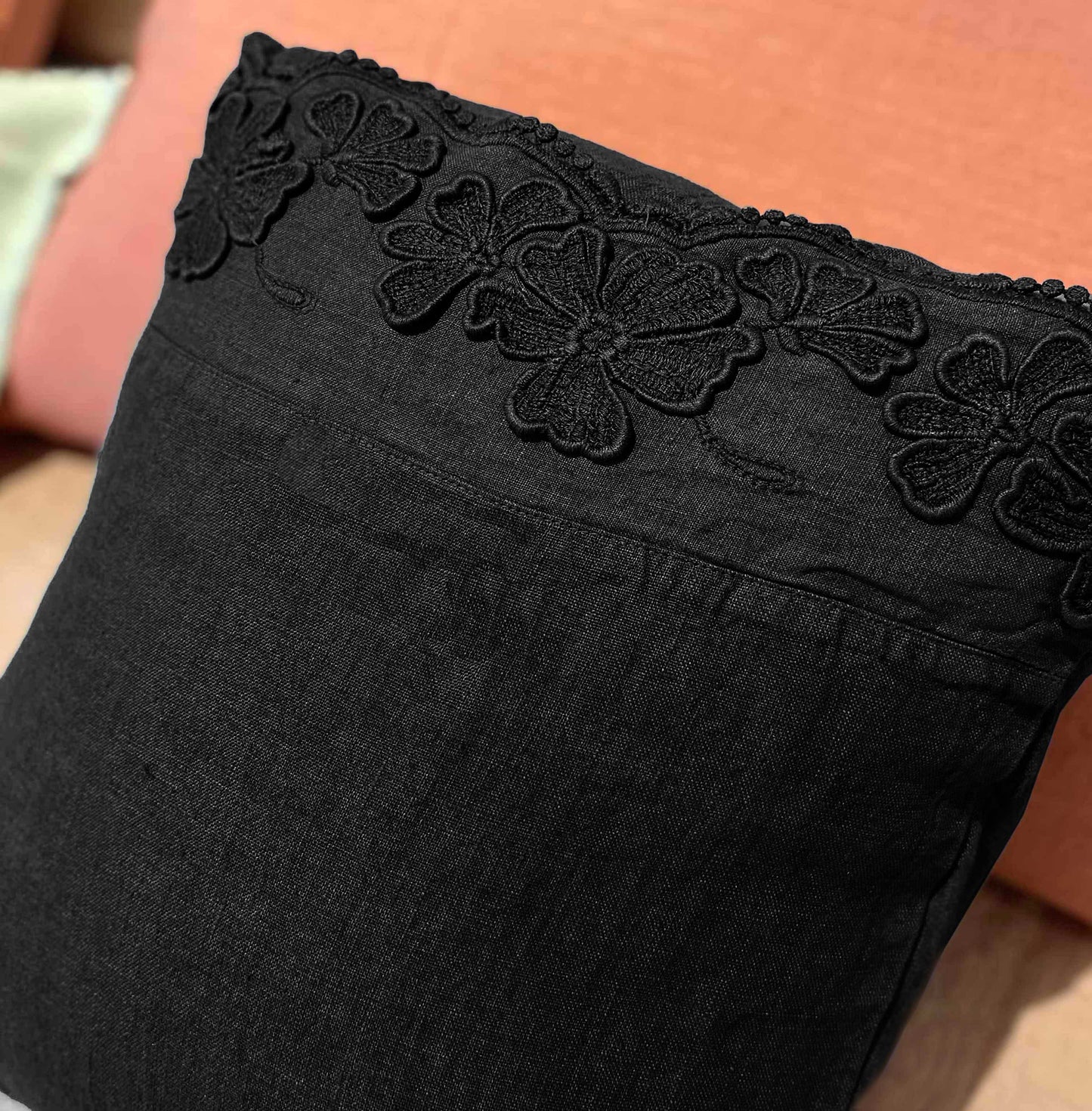 Pillowcase with Petals embroidery * while stocks last