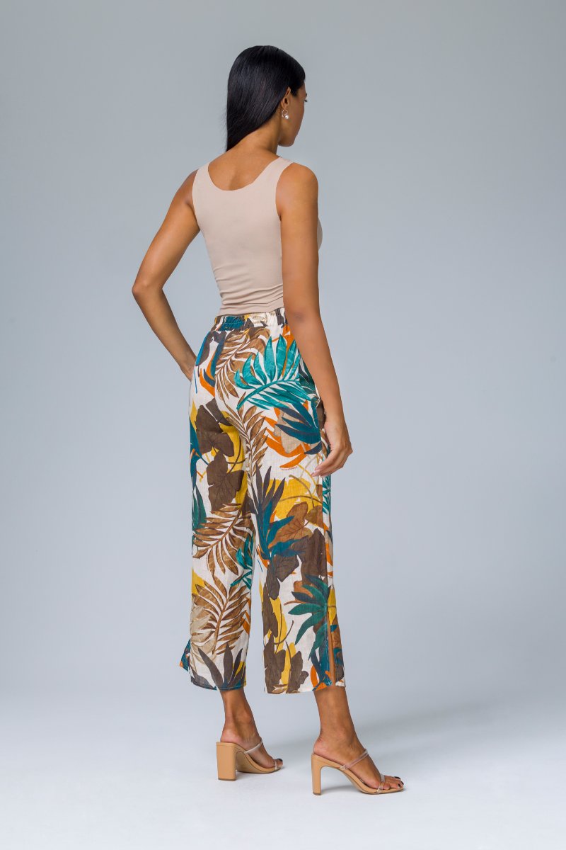 Pantalone ampio stampato