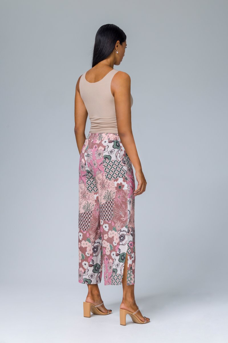 Pantalone ampio stampato