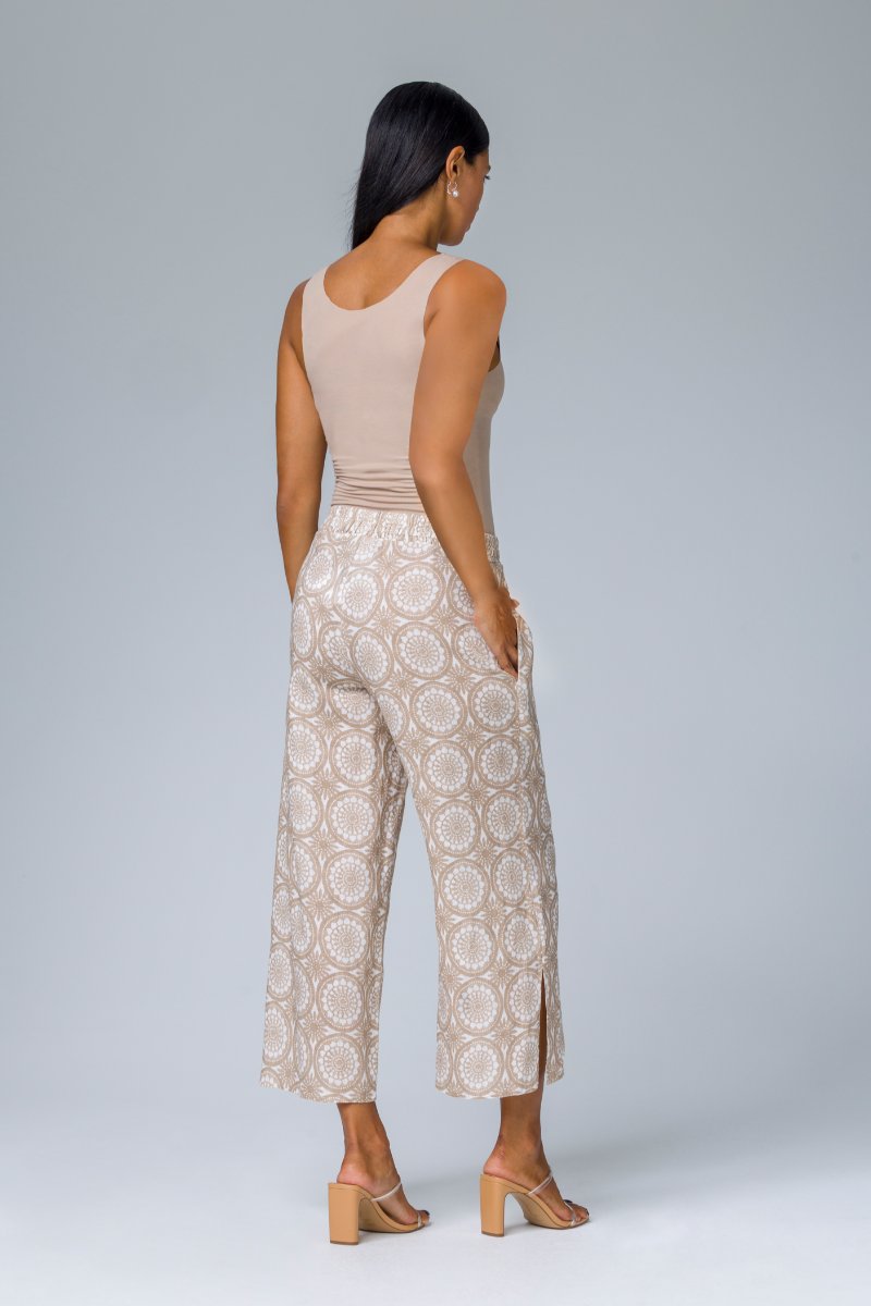 Pantalone ampio stampato