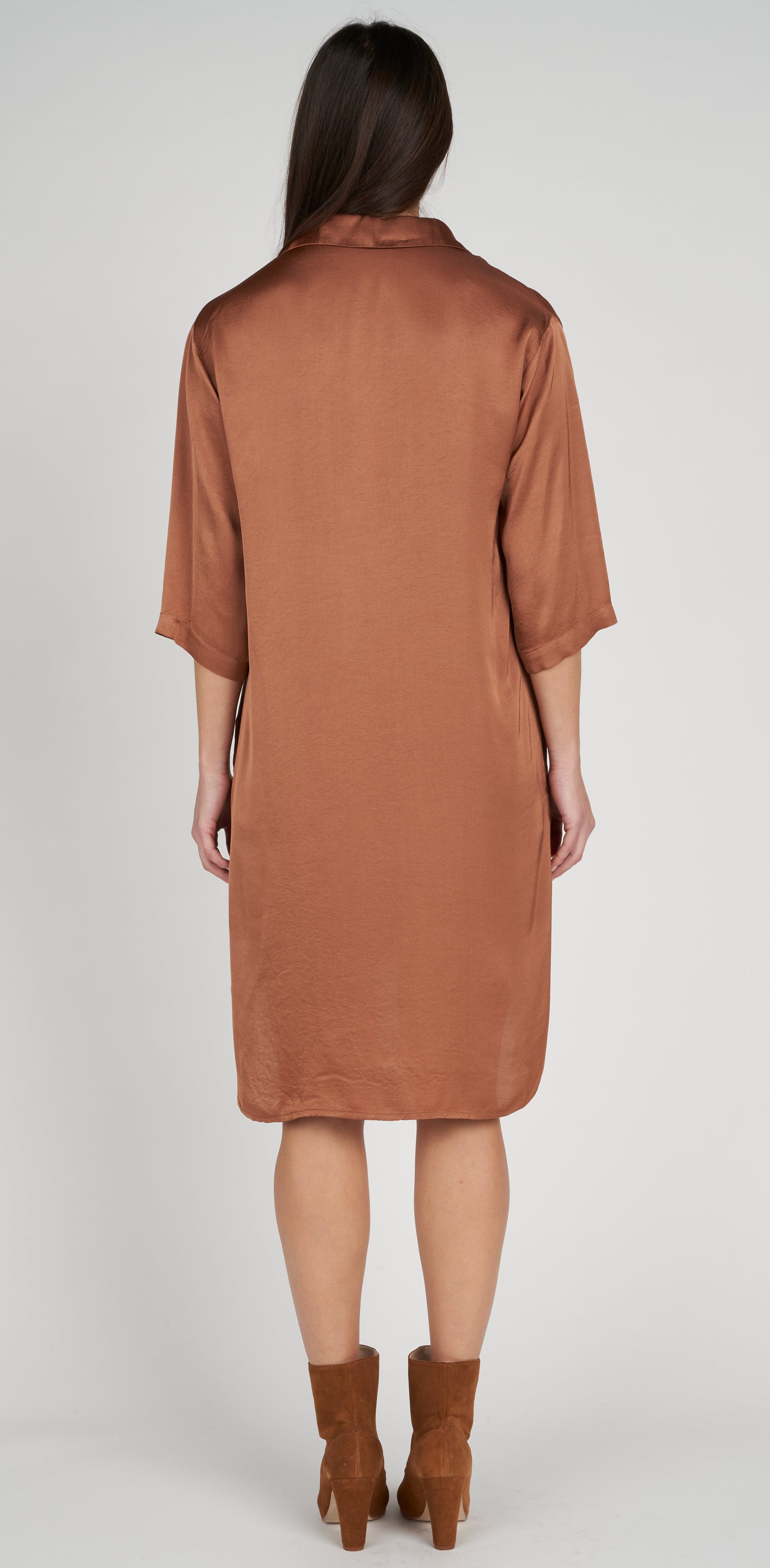 Abito a polo viscosa