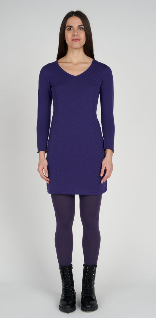 Abito scollo V integrale