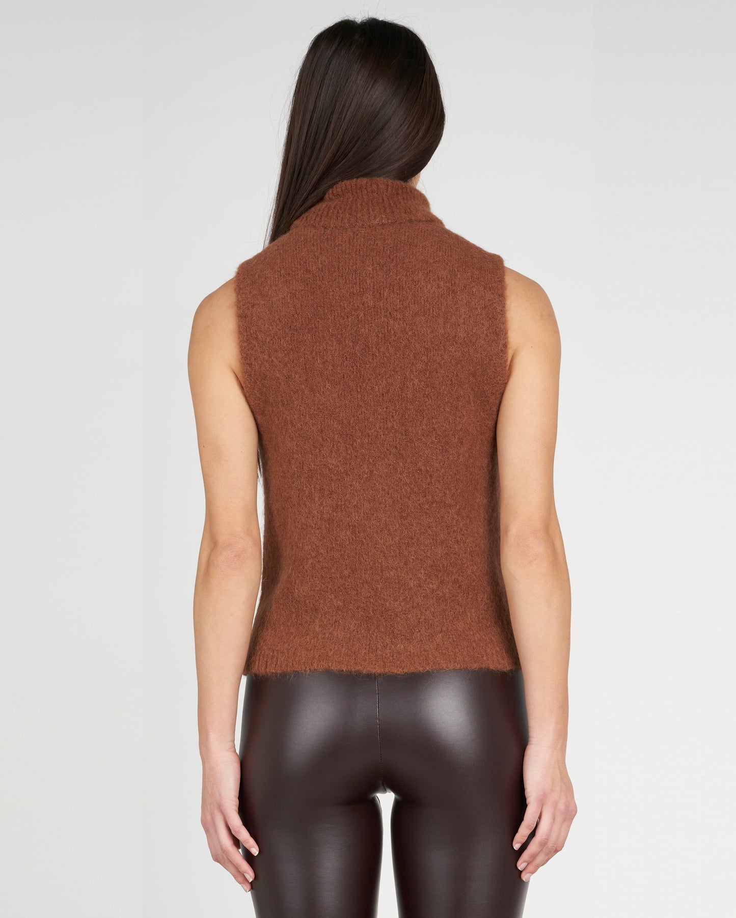 Top smanicato alpaca