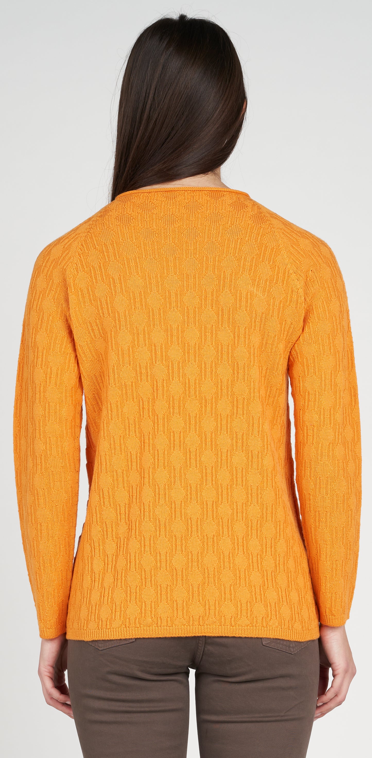 Maglia girocollo rombi