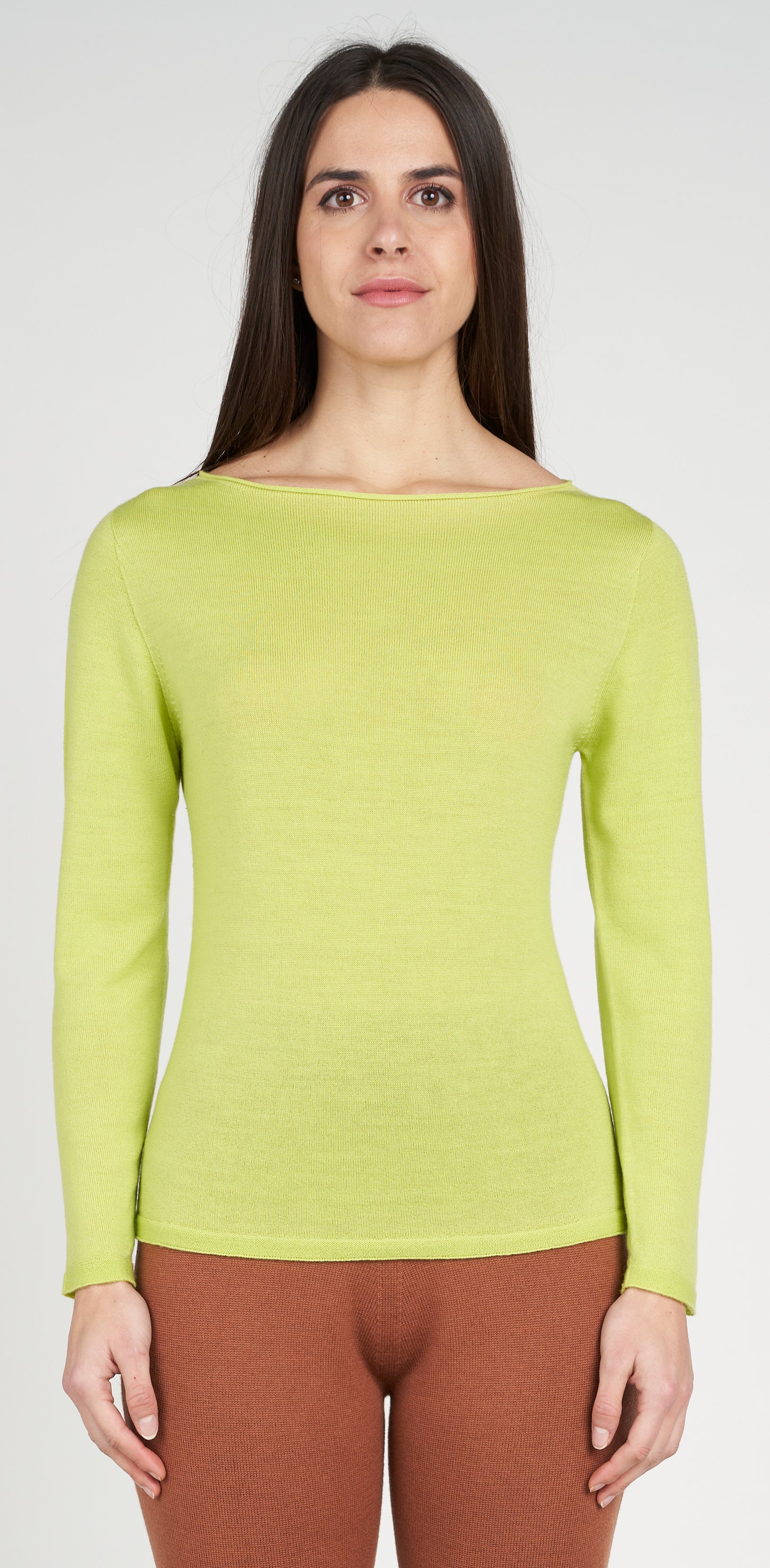 Maglia barchetta slim fit