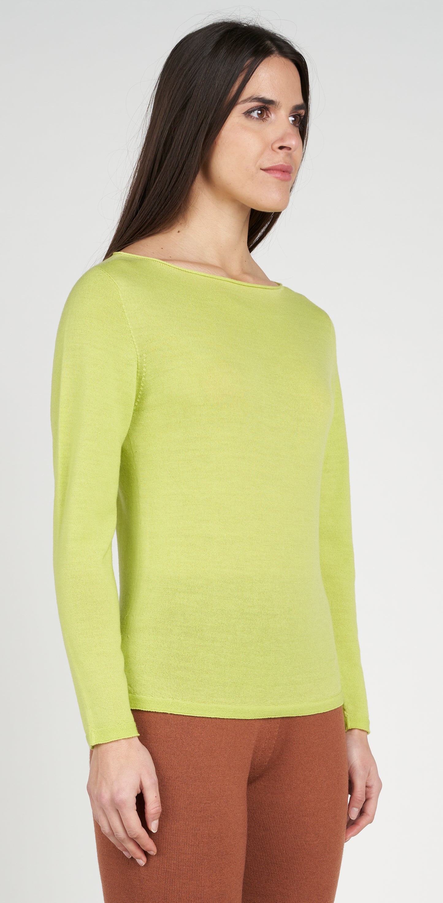 Maglia barchetta slim fit