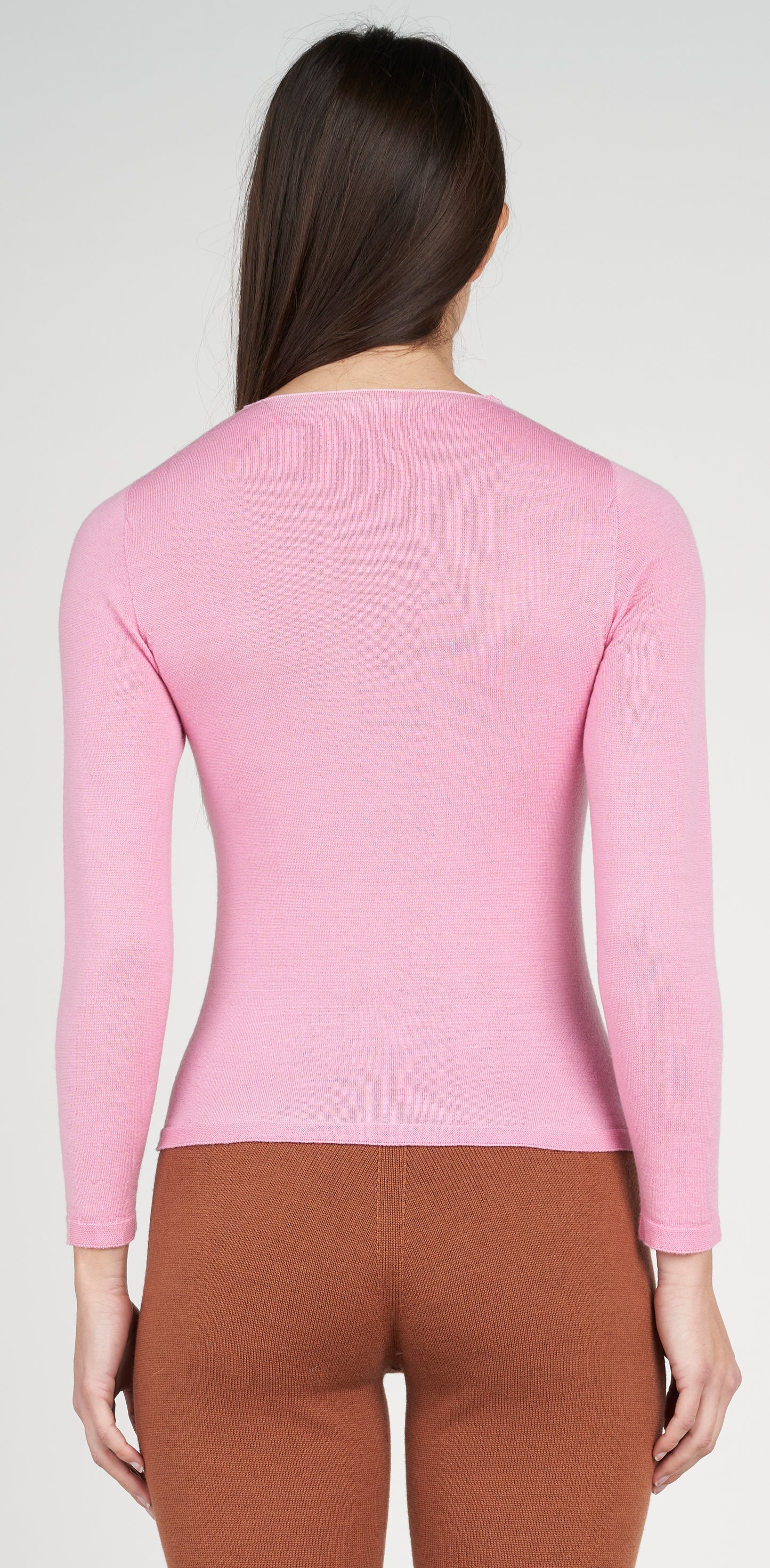 Maglia scollo V slim fit