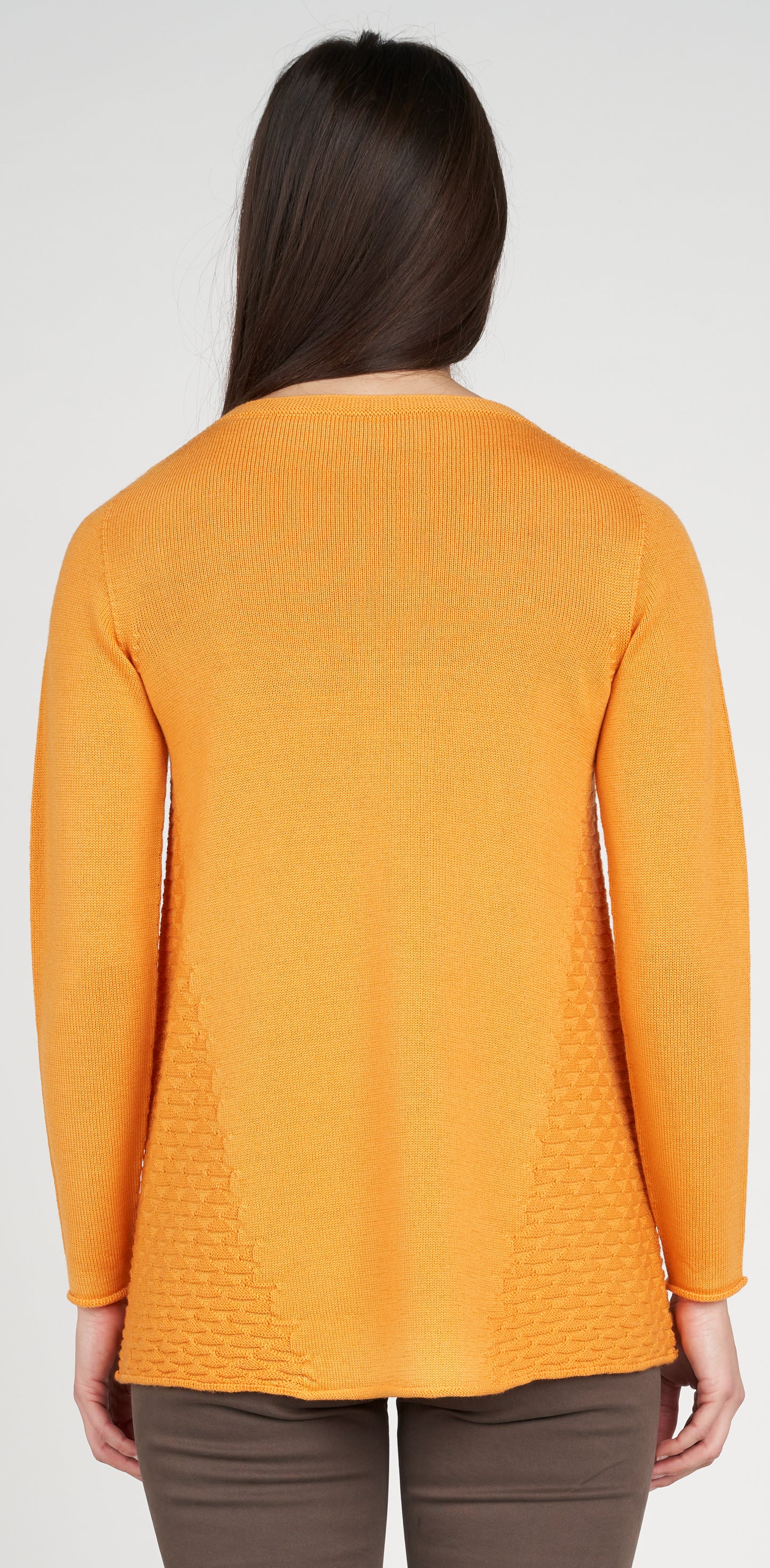 Maglia giro rombi sui fianchi