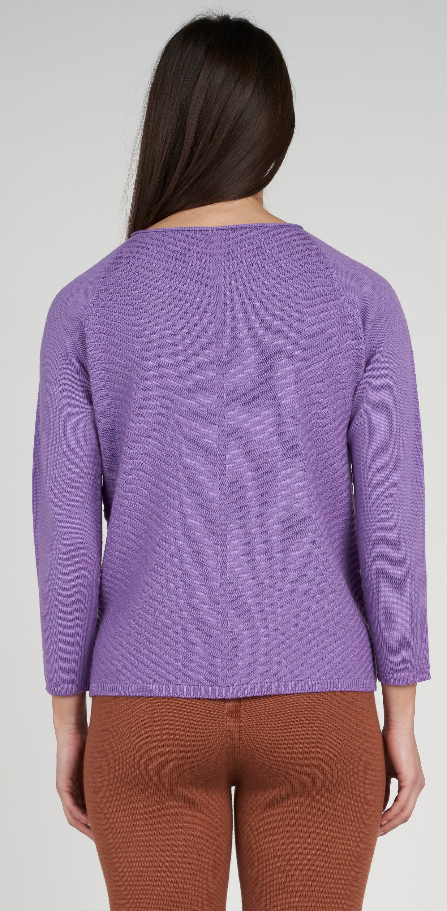 Maglia barchetta coste sul davanti