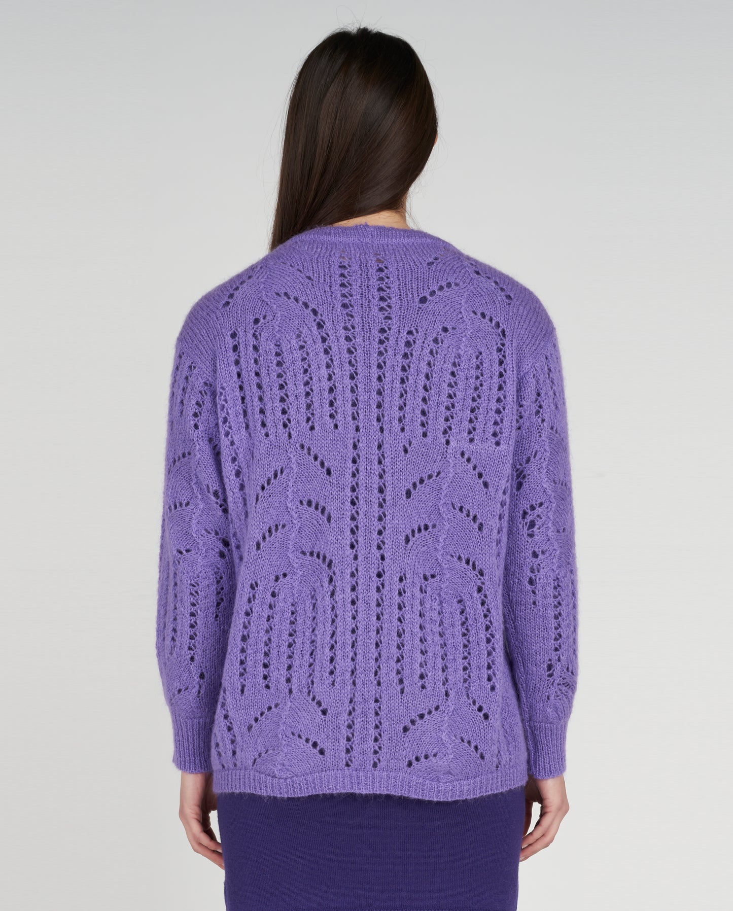 Cardigan traforato