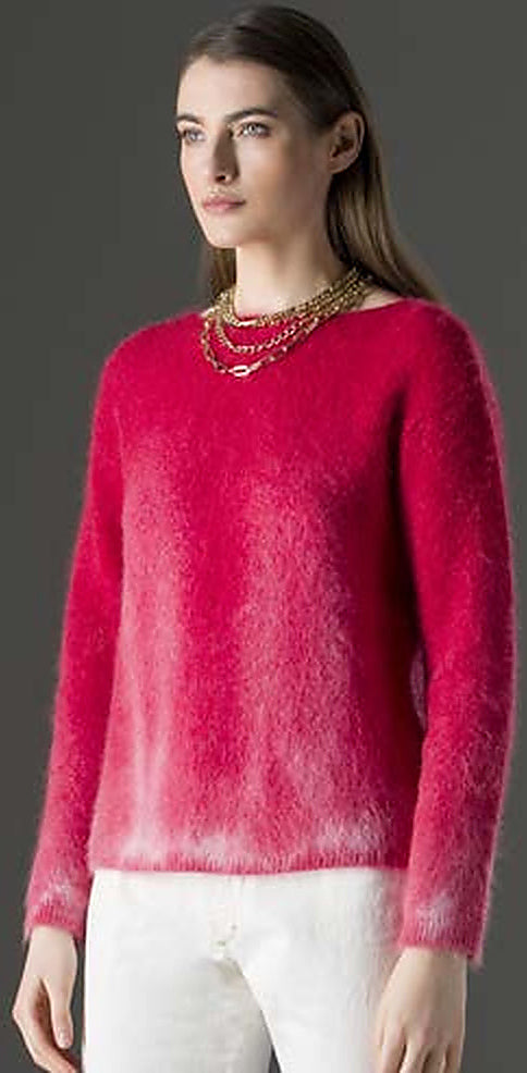 Barchetta alpaca sfumata