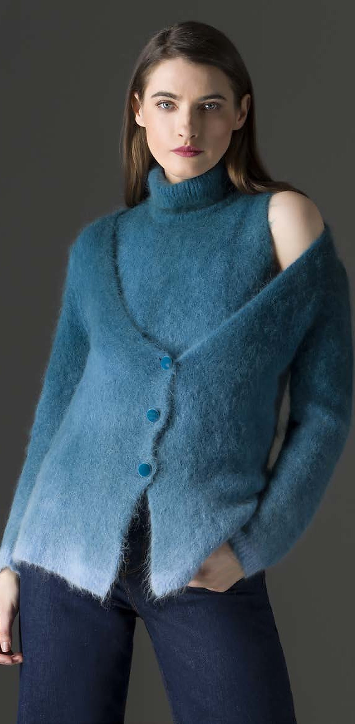 Cardigan alpaca